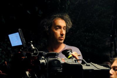 Paolo Sorrentino sul set di La grande bellezza